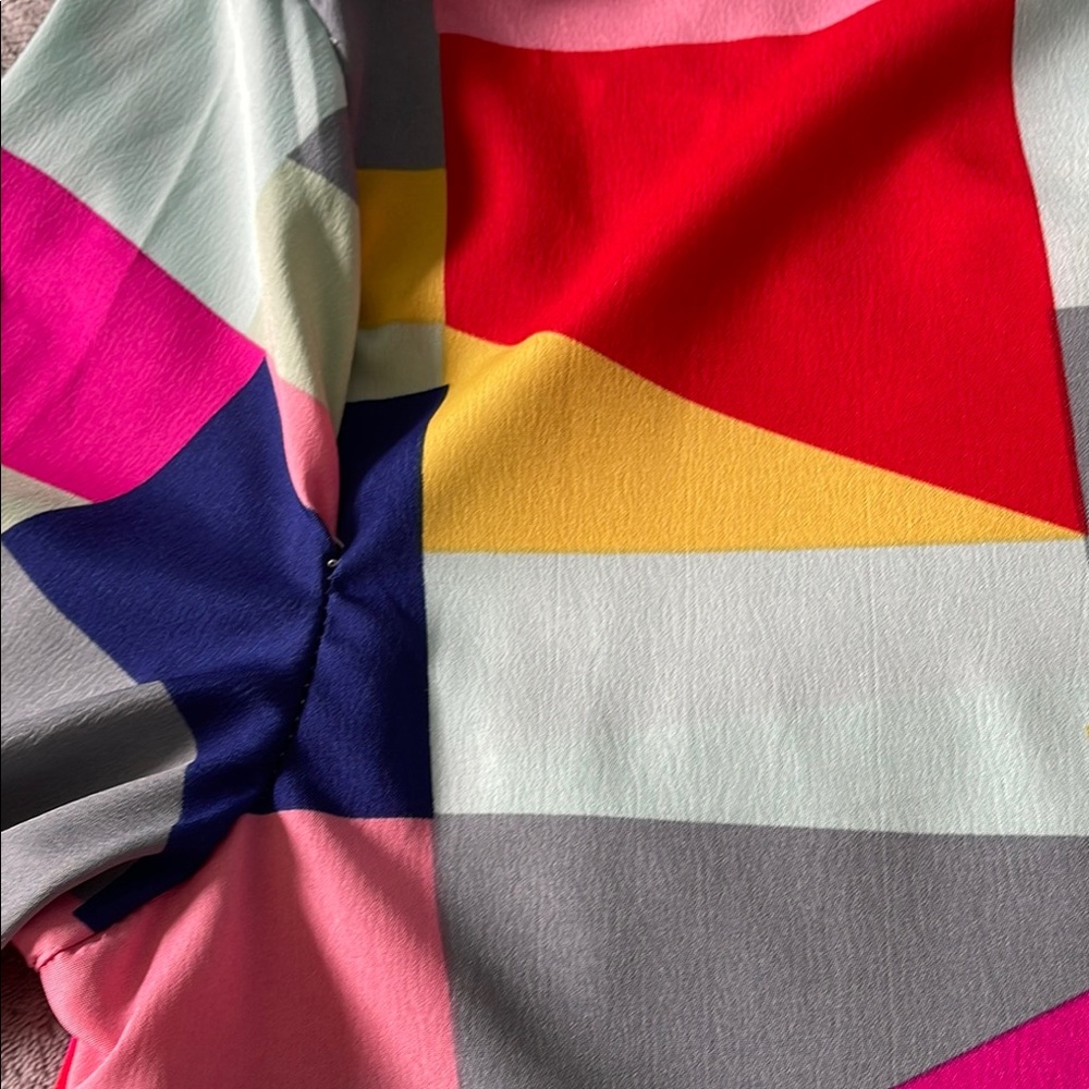 Colorful Geometric Pattern Dress - Picture 7 of 10